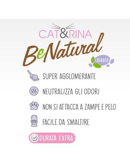 Benatural Lettiera per gatti al Tofu 5,5 l